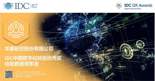 華夏航空榮獲IDC中國數字化轉型優秀獎 以成都平面設計為起點，引領航空業創新